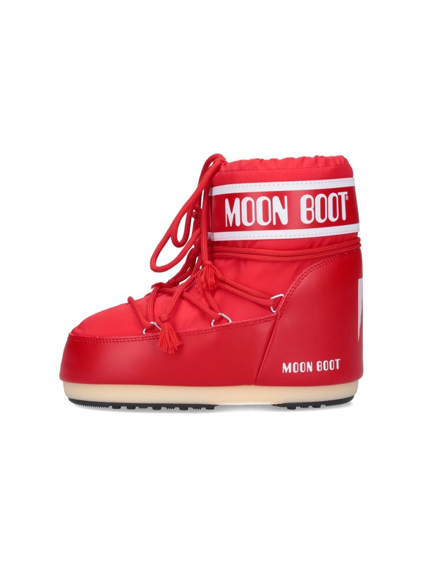 Icon Logo Lace-Up Boots