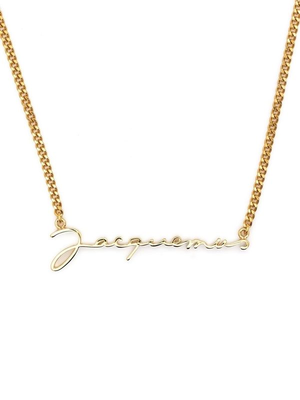 Signature Logo Charm Necklace