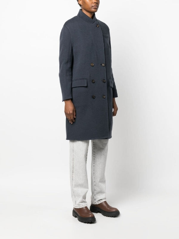 Wool Cashmere Double Coat