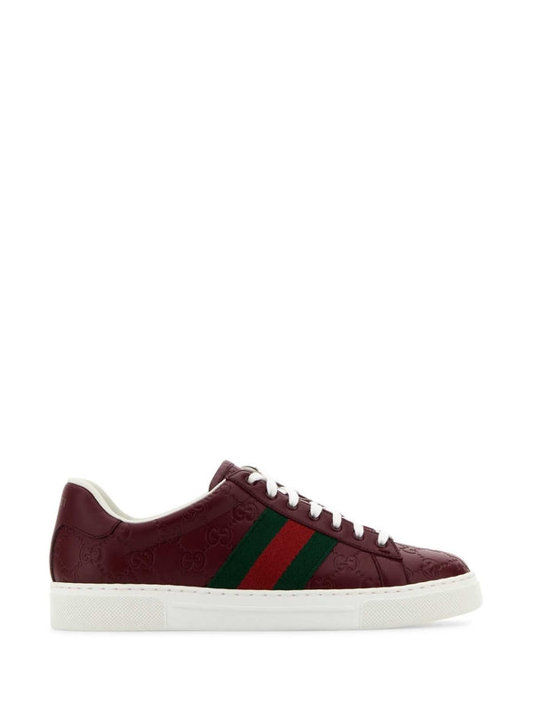 Ace Leather Low-Top Sneakers