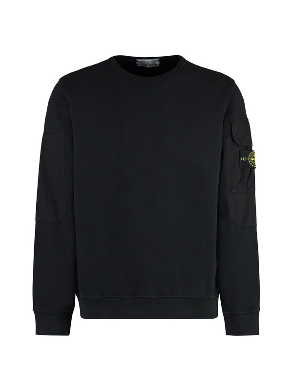 Wappen Patch Cotton Sweatshirt