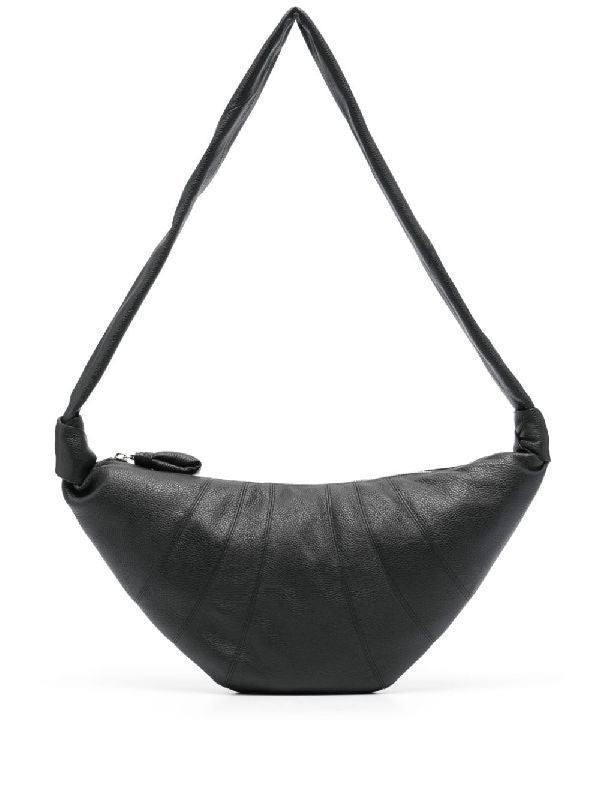 Croissant Medium Black Cross Bags