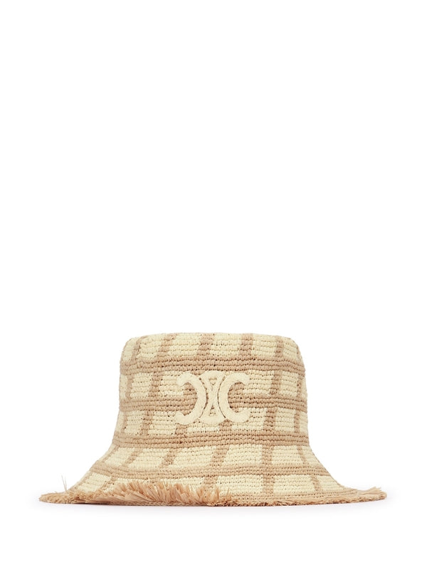 Celine Beige Bucket Hats