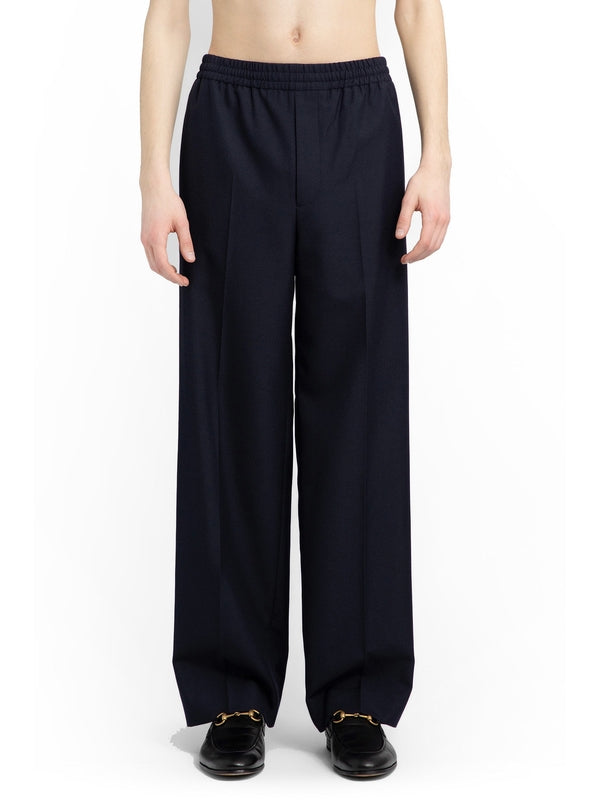 Wool Blend Track Pants