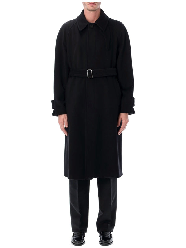 Ferragamo Black Trench Coat