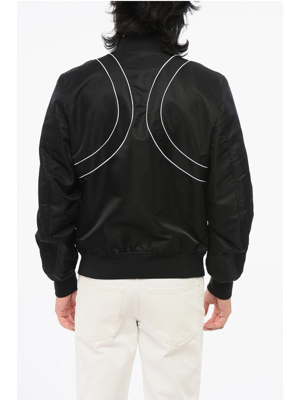 Alexander Mcqueen Black Bomber