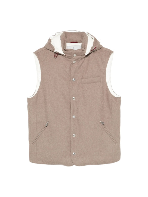 Brunello Cucinelli Brown Vests