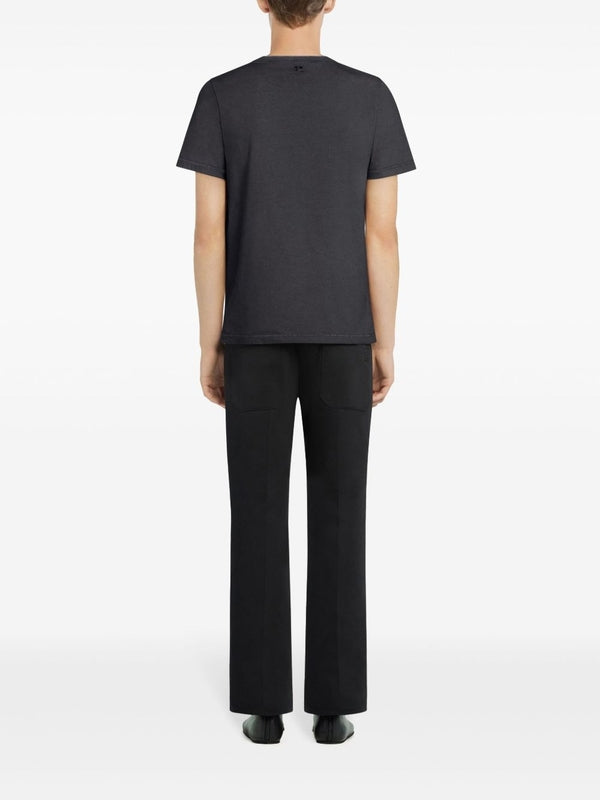 Logo Print Cotton Short Sleeve
  T-Shirt