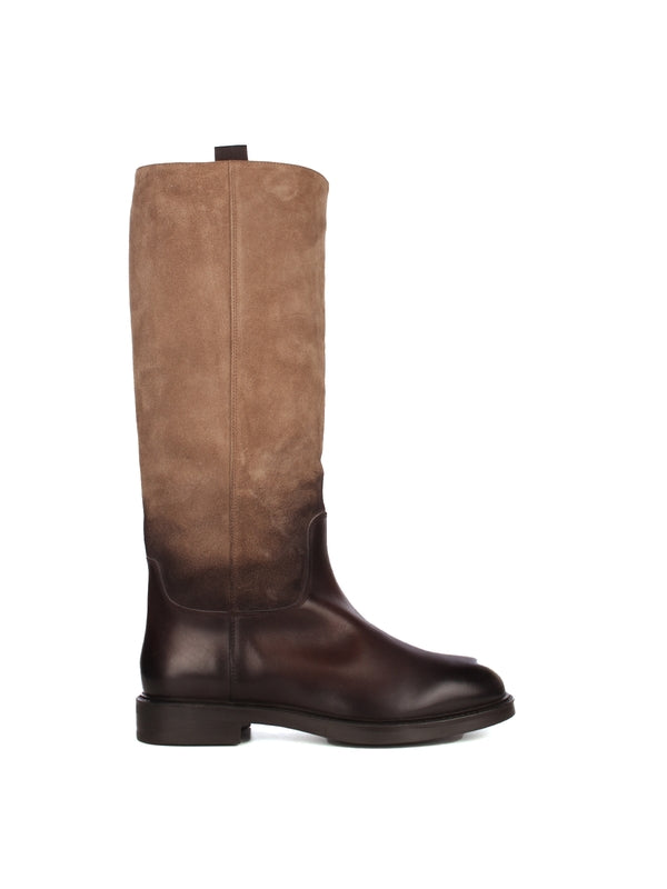 Ducals Brown High Boots