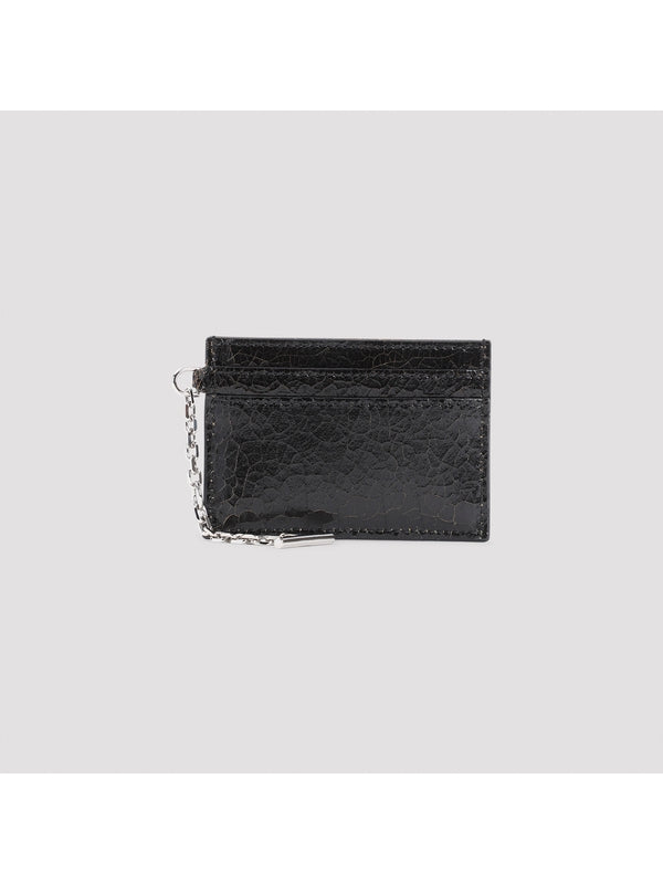 Alexander Mcqueen Black Card Wallet