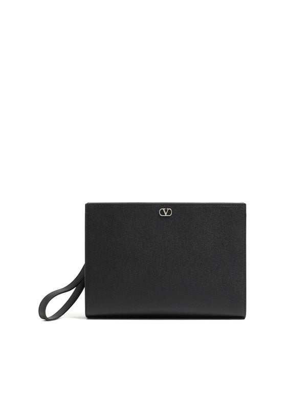 Valentino Black Clutch Bags