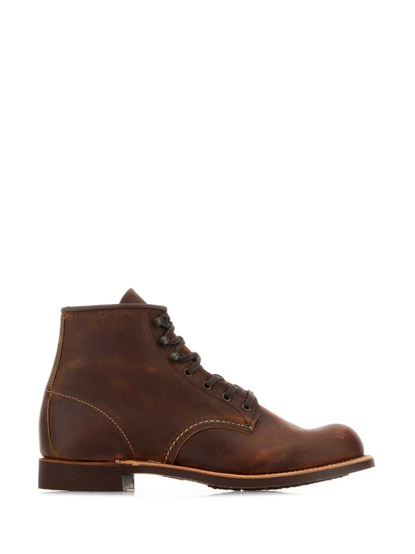 Red Wing Brown Lace-Up Boots