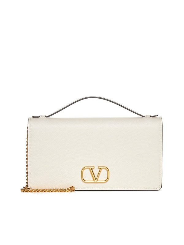 Valentino White Tote Bags