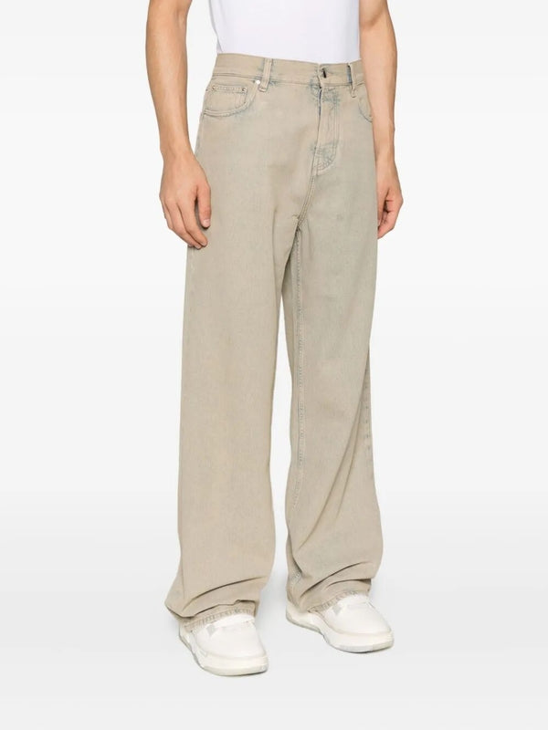 Amiri Beige Denim Pants