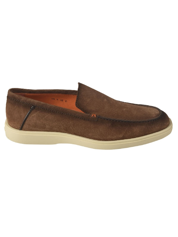 Suede Slip-on Loafers