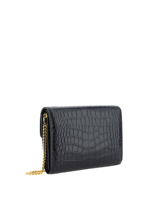 Whitney Croc Effect Mini Shoulder Bag