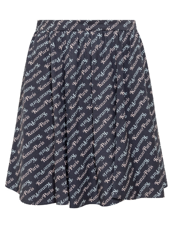 Allover Verdy Logo Flare Skirt