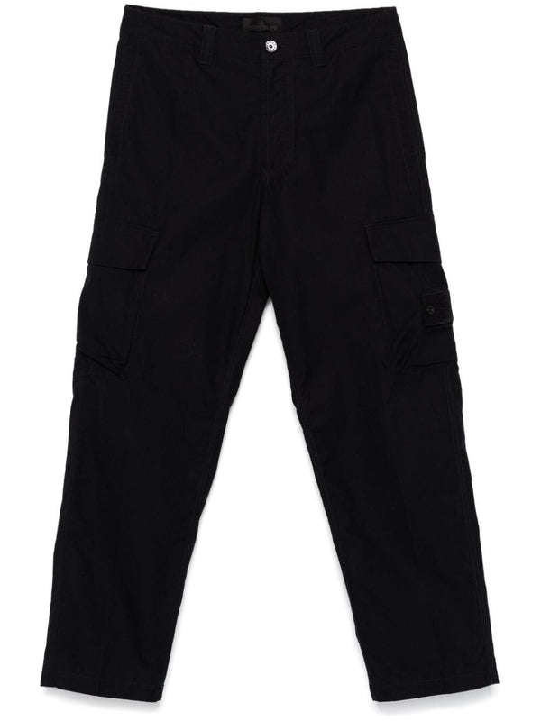 Wappenpatch Cotton Cargo Pants