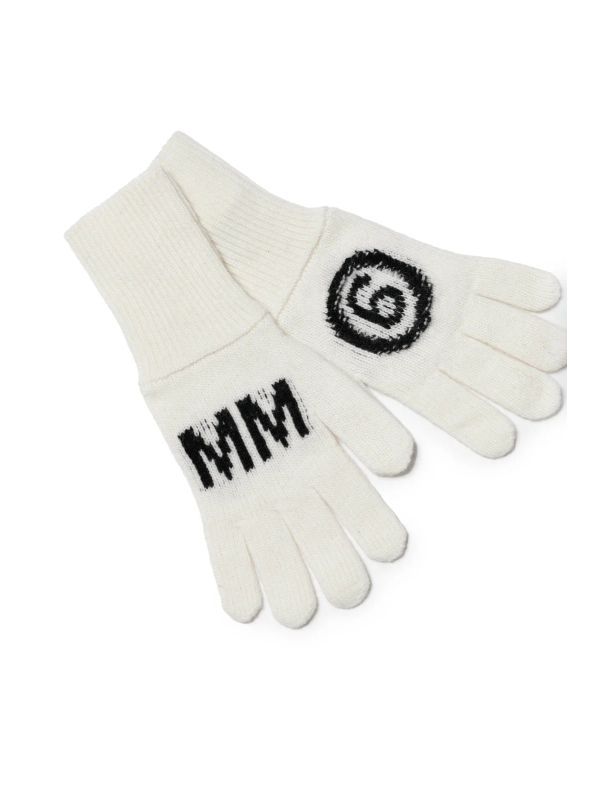 Number Logo Embroidered Gloves