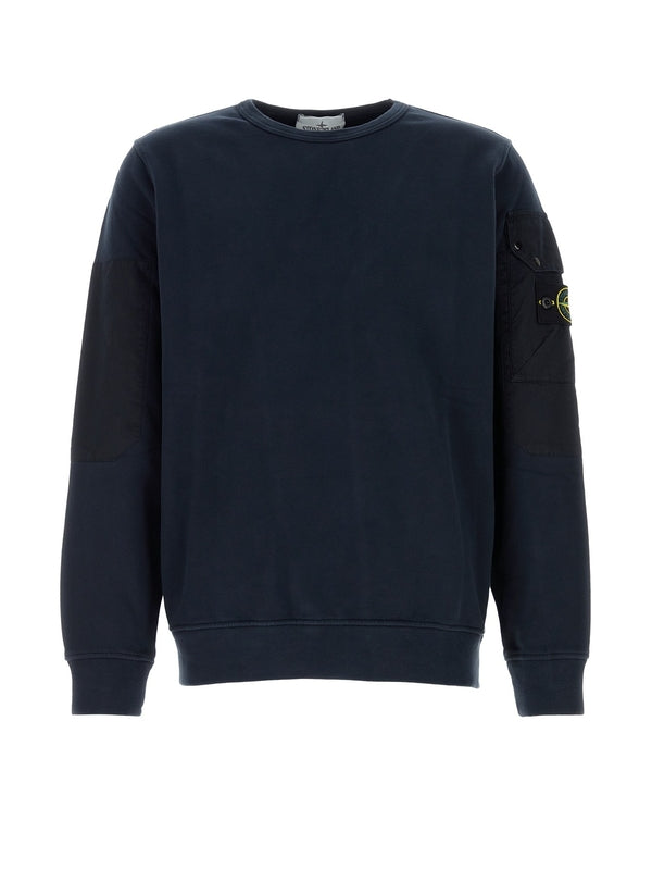 Wappen Patch Cotton Sweatshirt