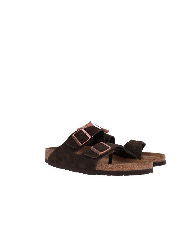 Arizona Strap Suede Sandals