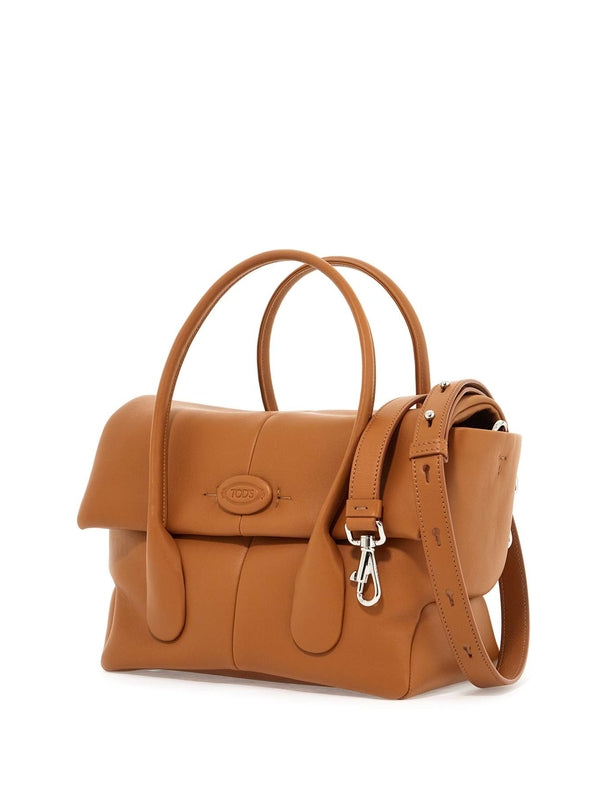TOD'S - Di Logo Leather Tote Bag - Jente