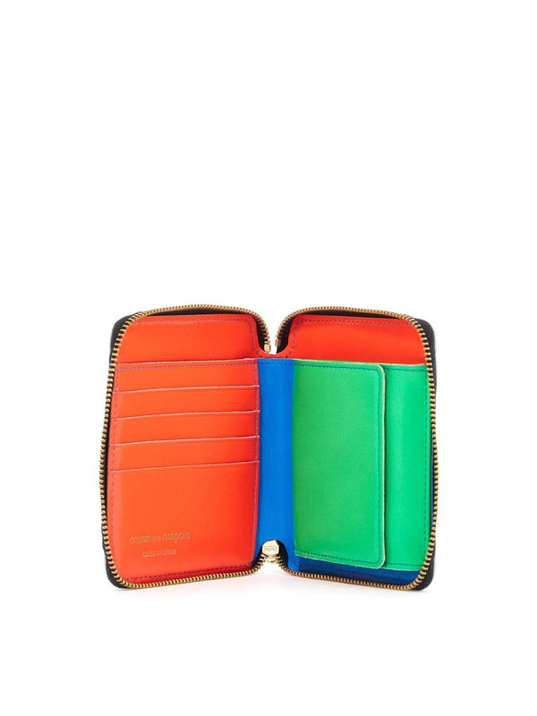 COMME des GARCONS - Super Fluo Leather Wallet - Jente