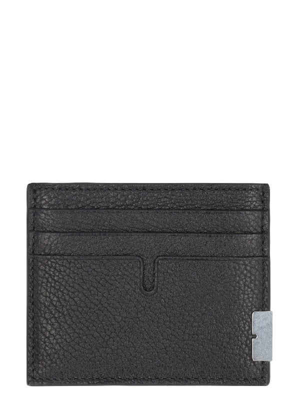 Tall B-Cut Calfskin Card Case