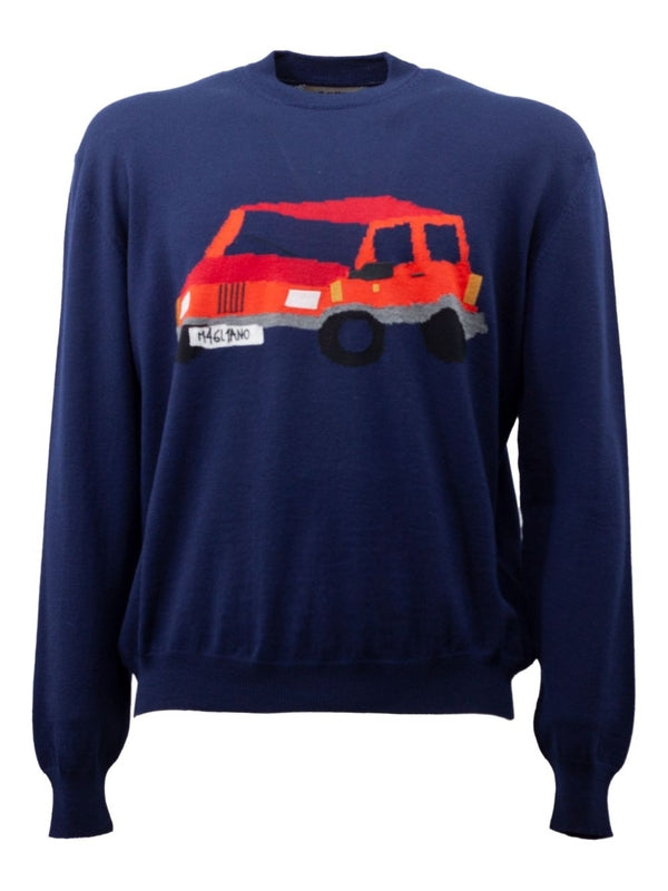 Magliano Blue Knitted