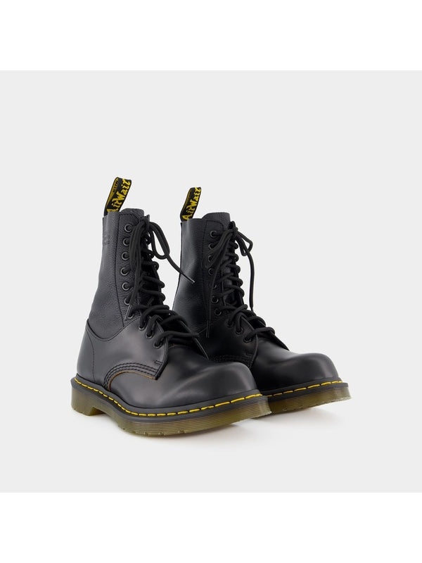 Dr. Martens Leather Lace-Up Boots