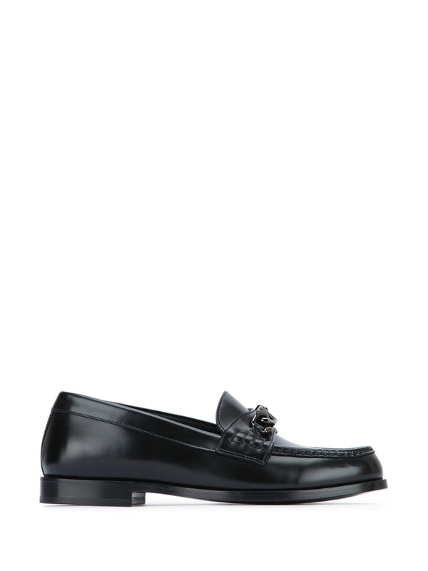 Valentino Black Loafers