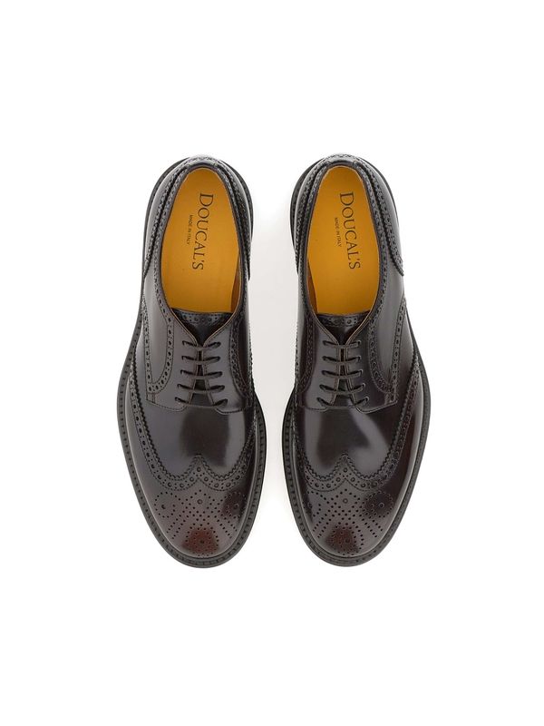 Leather Lace-Up Shoes