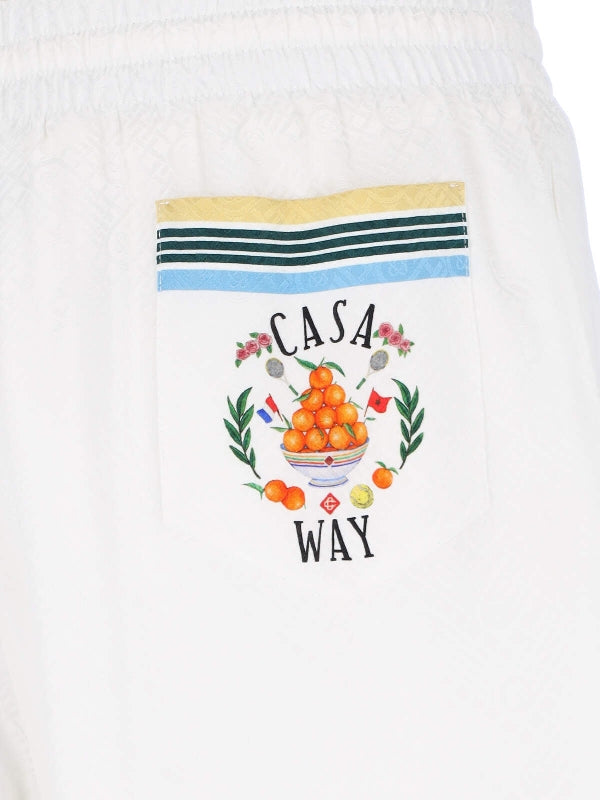 Casa Way Silk Shorts