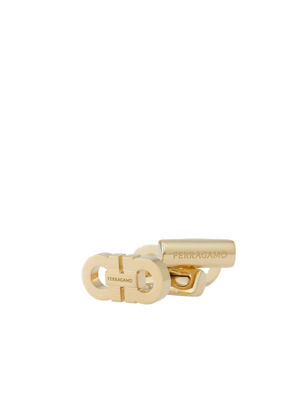 Ferragamo Gold Cufflinks