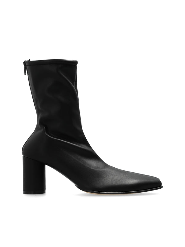 Anatomic Zipper Ankle Heel Boots