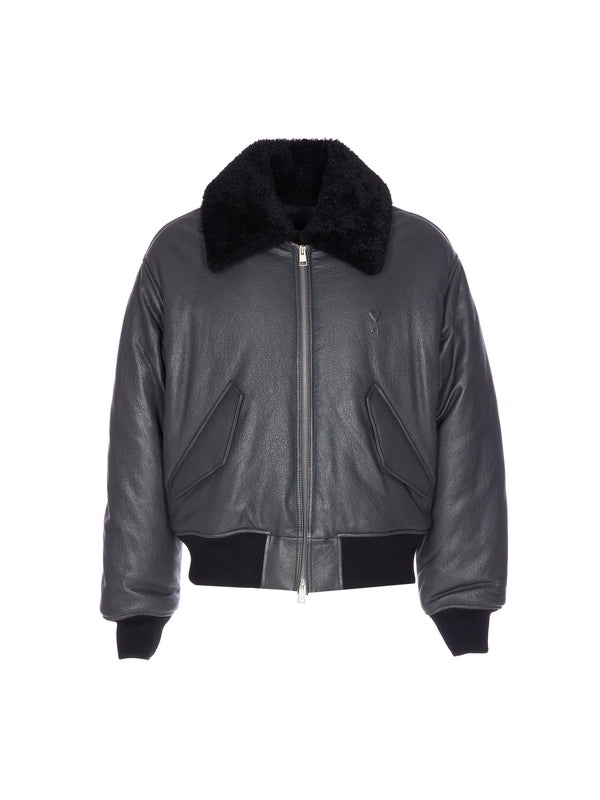 Ami Grey Fur & Shearling