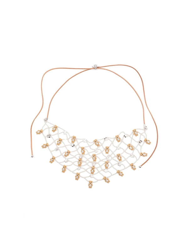 Yvmin White Necklaces