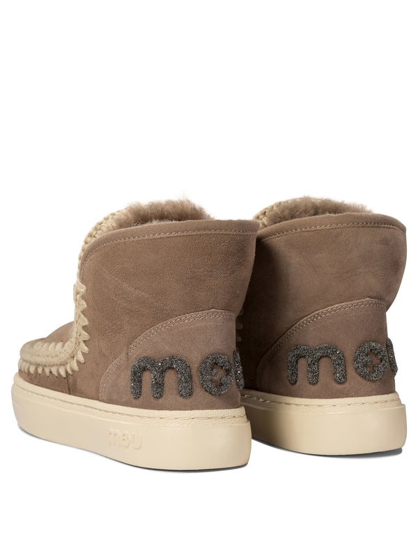 Eskimo Logo Patch Ankle Boots