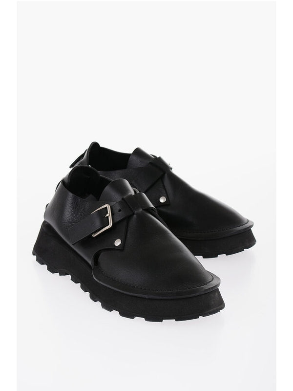 Black Calfskin Desert Boots