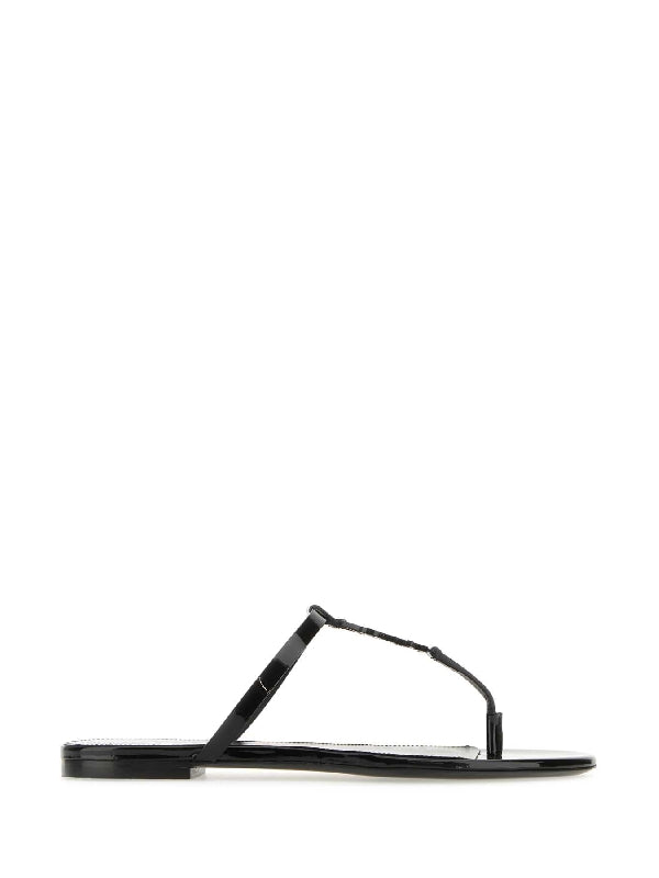 Cassandre Patent Leather Flip-flops