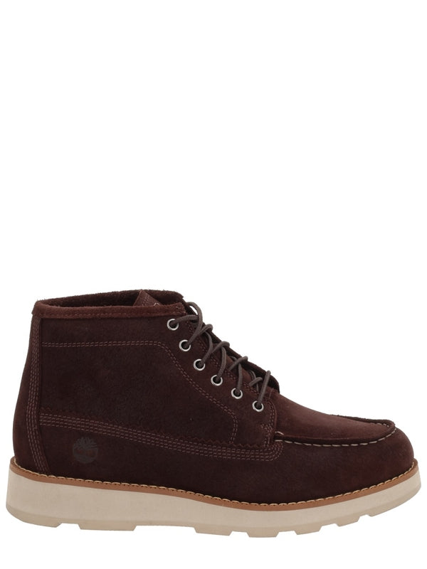 Timberland Brown Lace-Up Boots