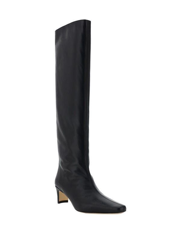 Wally Leather High Boots