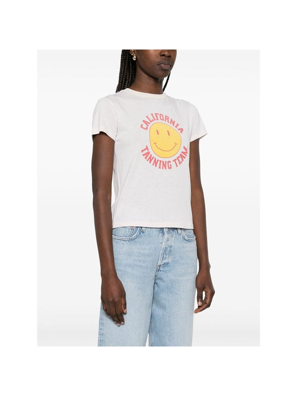 Graphic Print Cotton Blend
  Short Sleeve T-Shirt