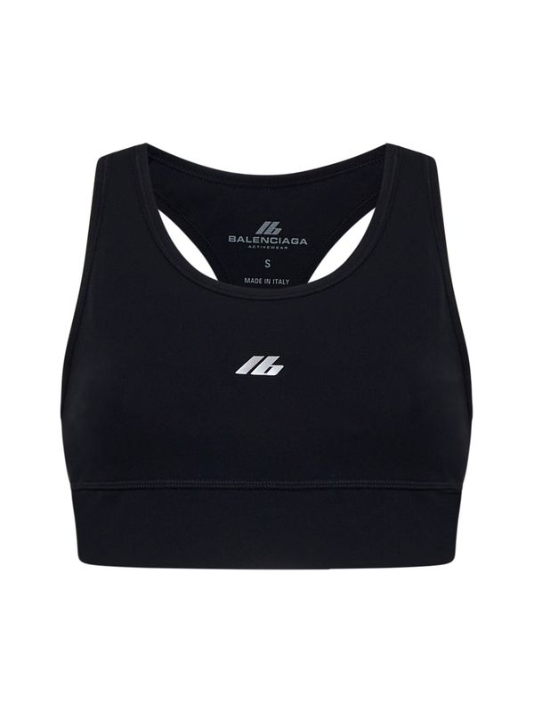 Activewear Logo Crop Tank Top