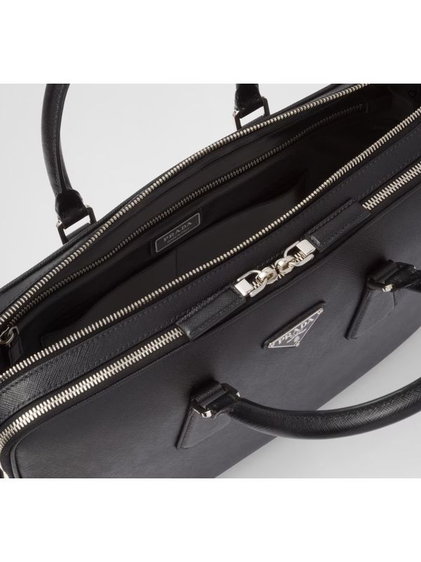 Prada Black Brief Case