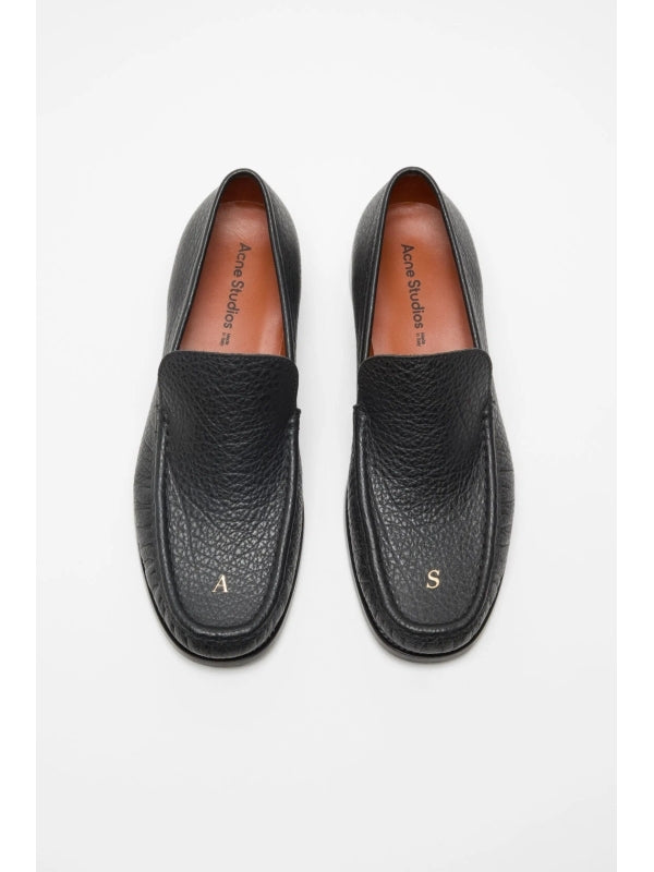 Acne Studios Black Leather Loafers