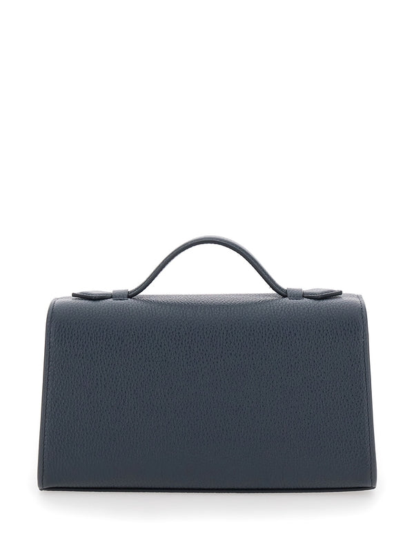 Savette Navy Tote Bags