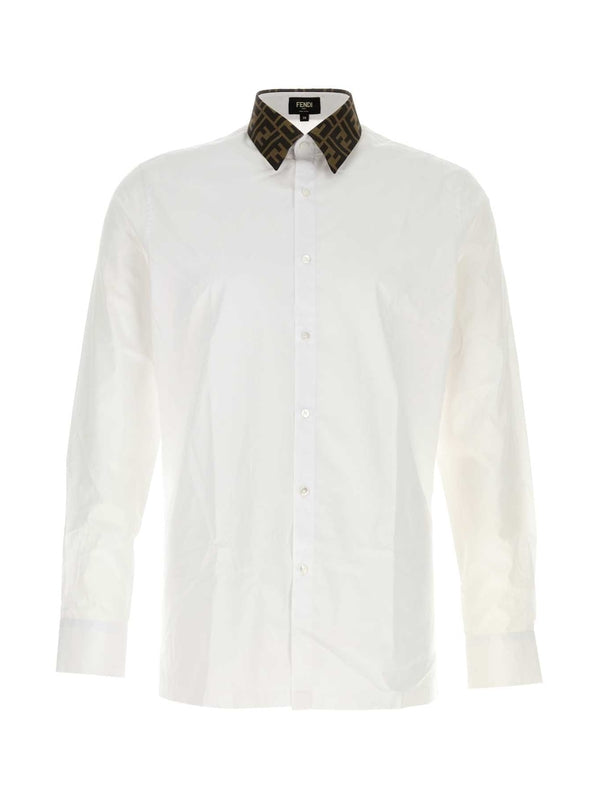 FF Collar Cotton Shirt