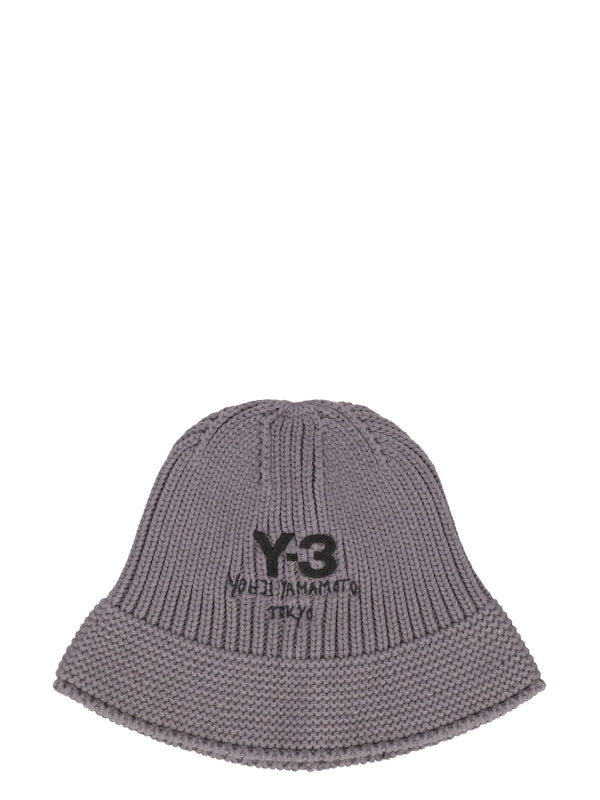Y-3 Grey Bucket Hats