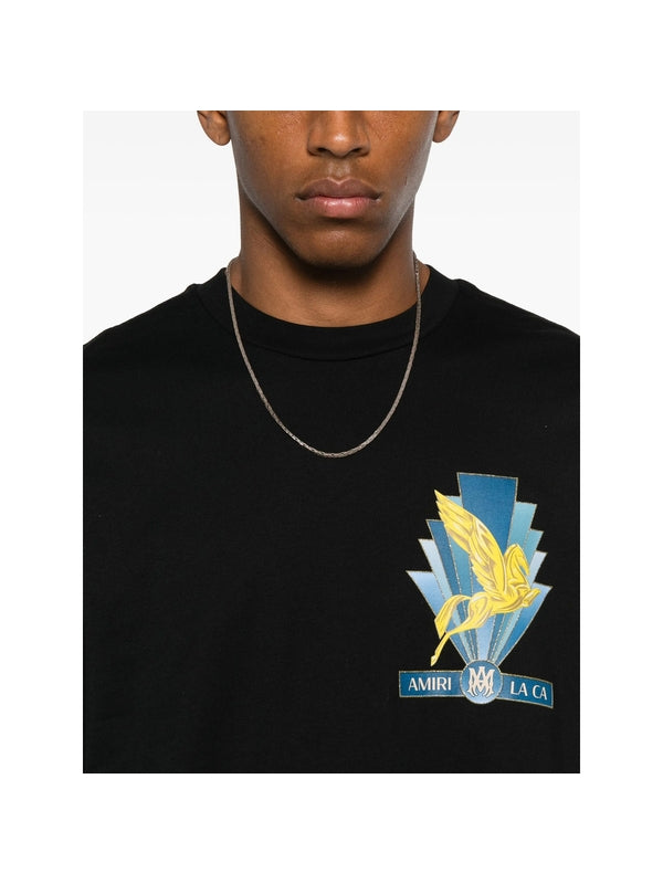 Amiri Black Half Sleeve